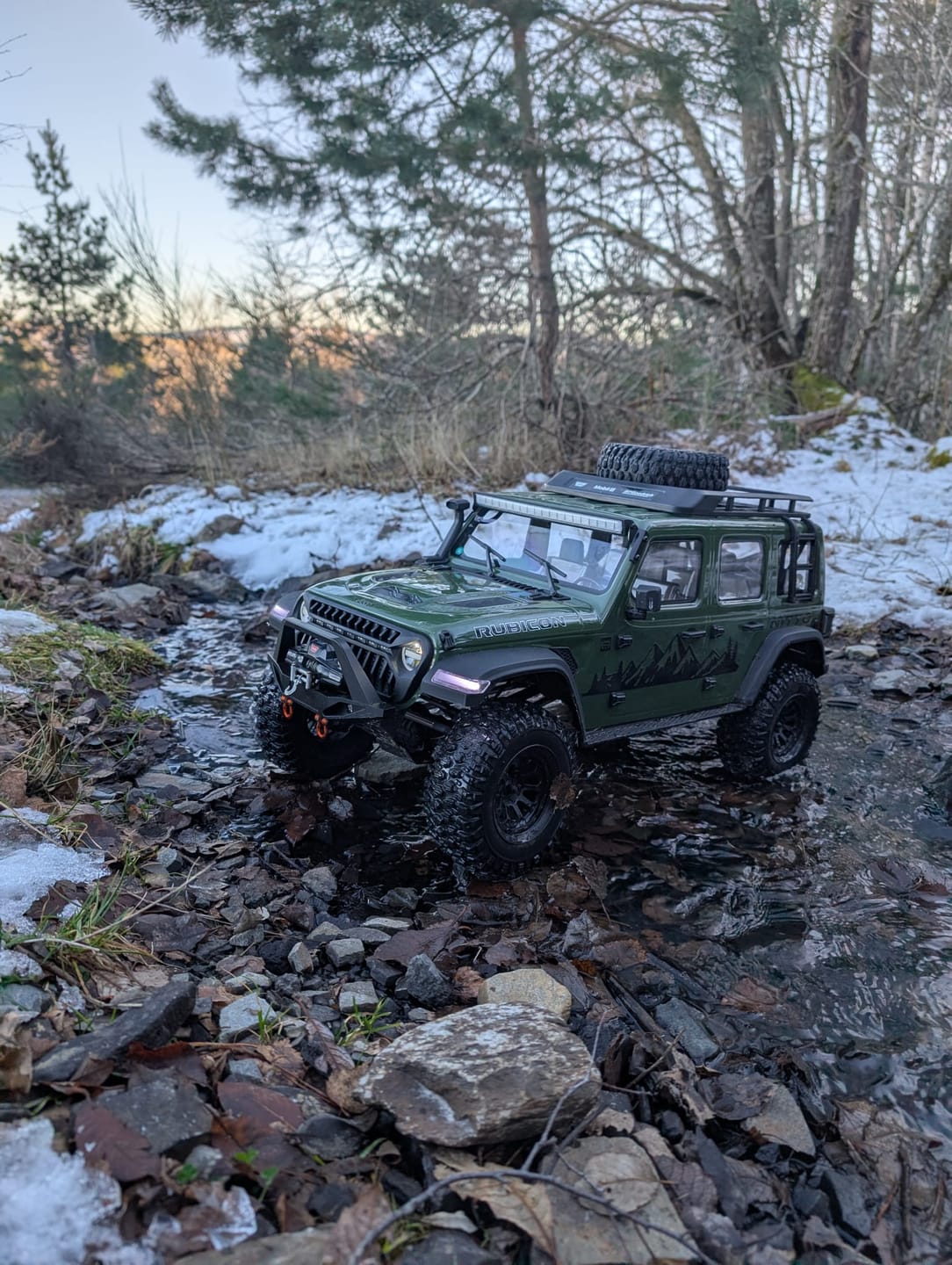 Customer photo review of 1/7 Scale 4WD Brushless RTR RC Crawler MK-07