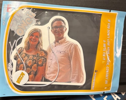 Customer photo review of Custom Air Freshener