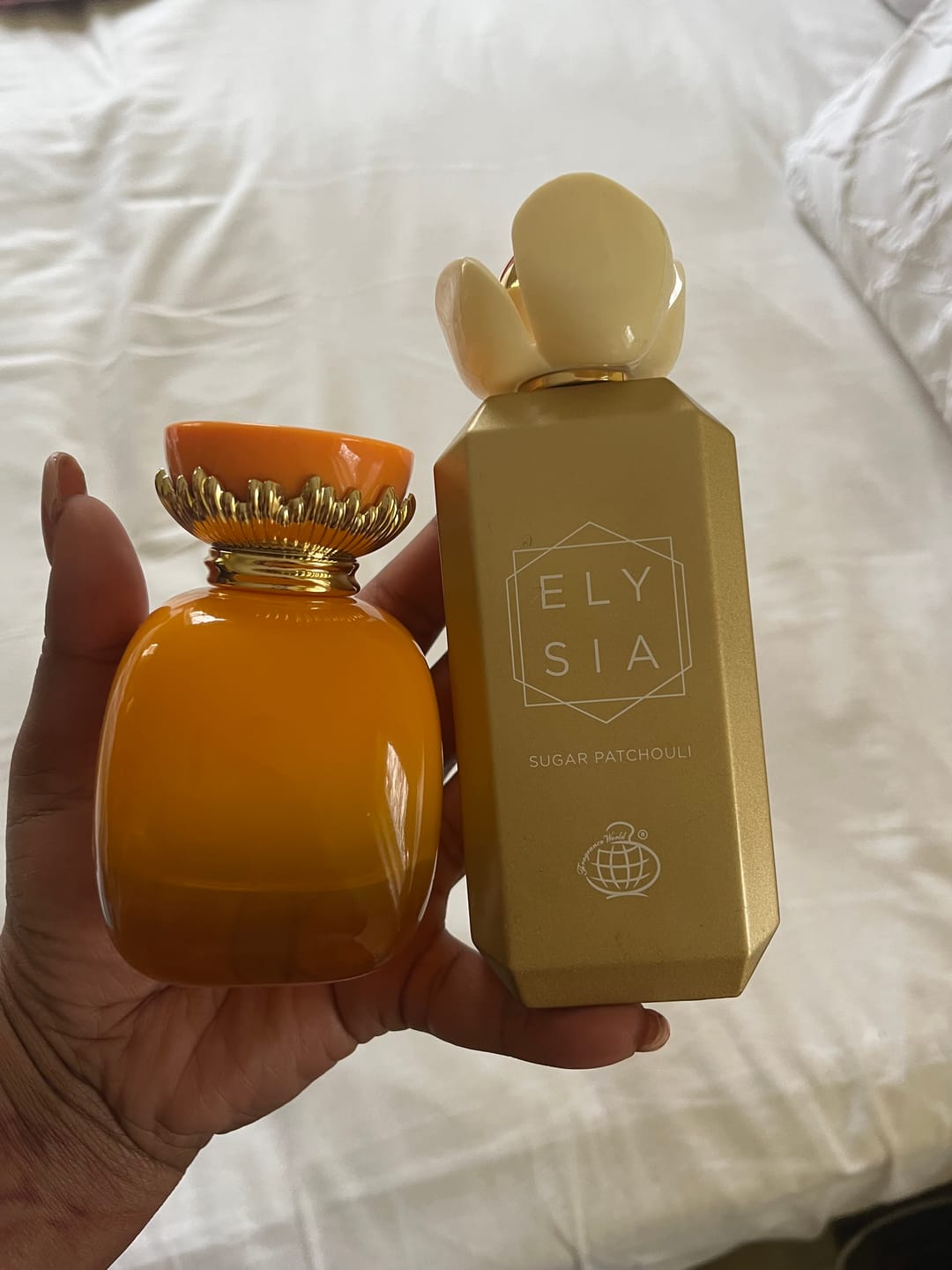 Customer photo review of ELYSIA  SUGAR  PATCHOULI  100ML-FRAGRANCE WORLD