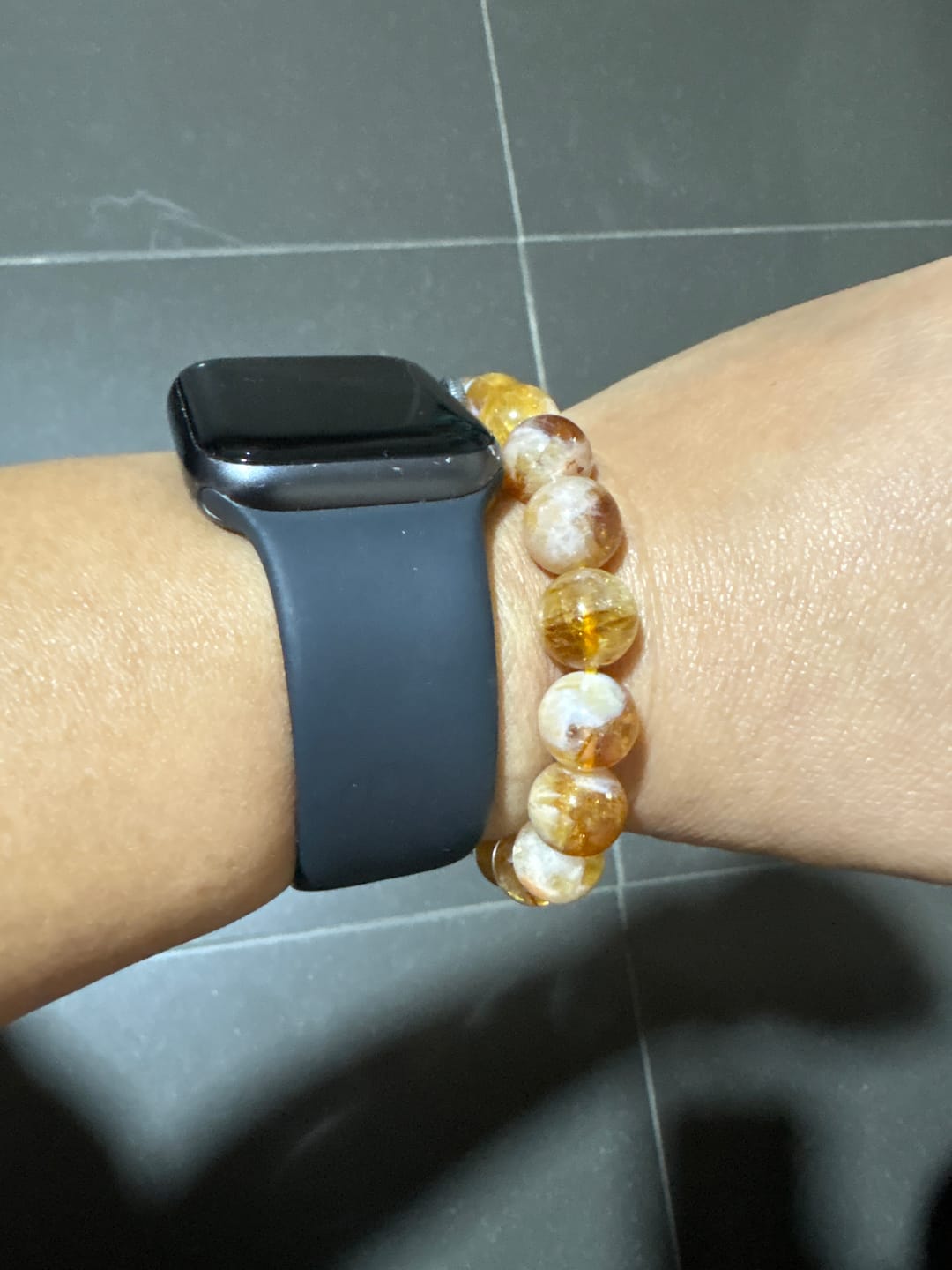 Customer photo review of 2026 Color of the Year Gold-Citrine Feng Shui Charm for Abundance & Success