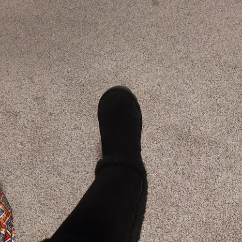 Customer photo review of KENDALL BLACK/BLACK