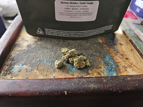 Customer photo review of Banana Zkittles - Exotic Smalls