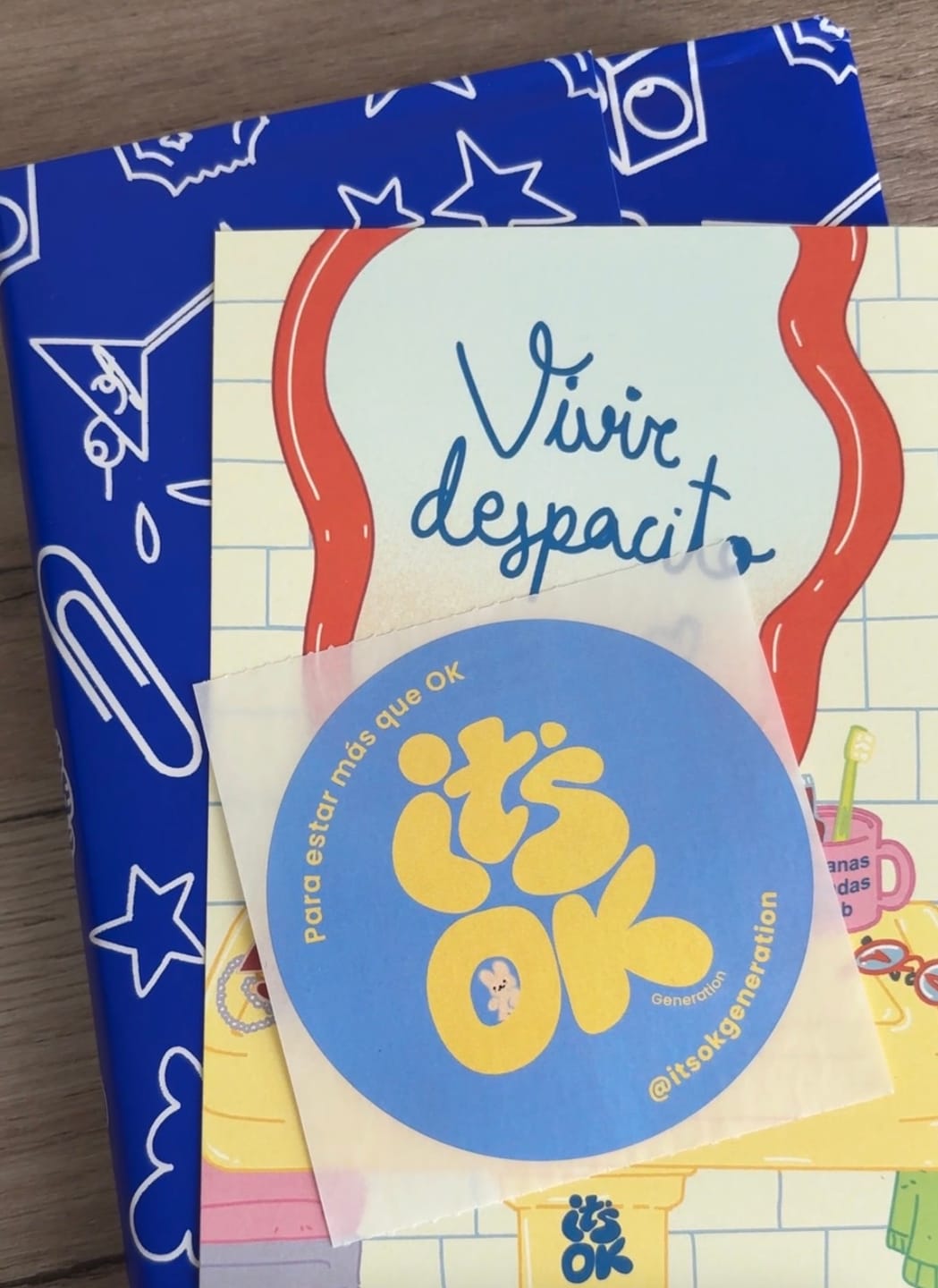Customer photo review of Diario de 3 años | Portada Cometa