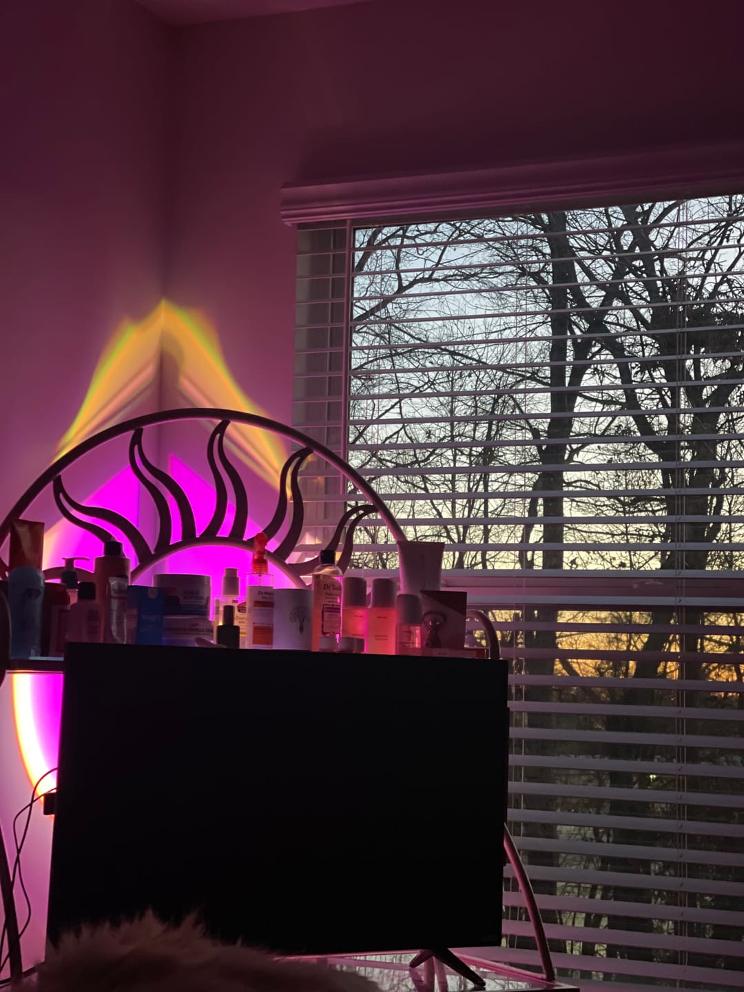 Customer photo review of Golden Hour Sunset Lamp