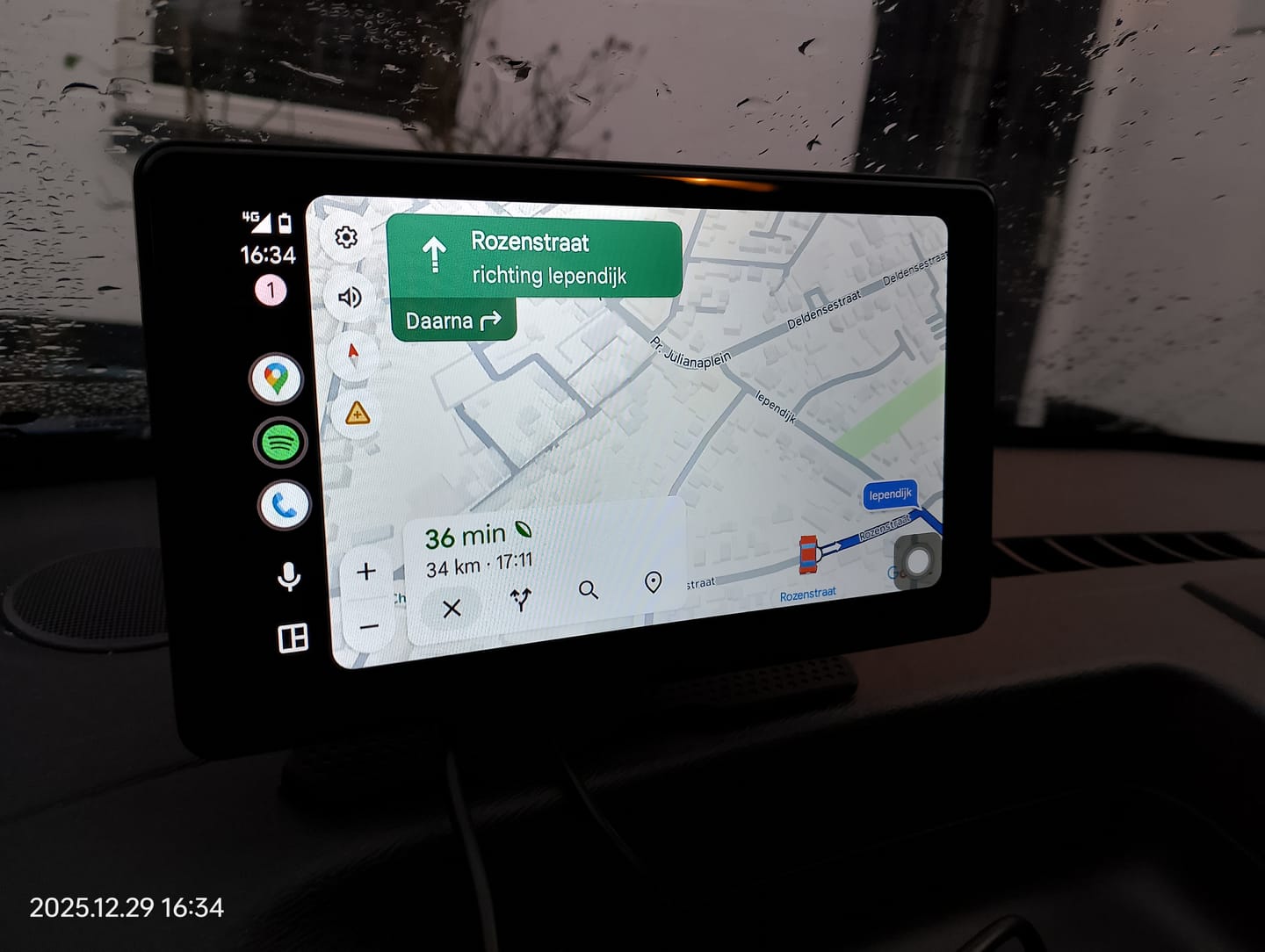 Customer photo review of CarPlay Scherm