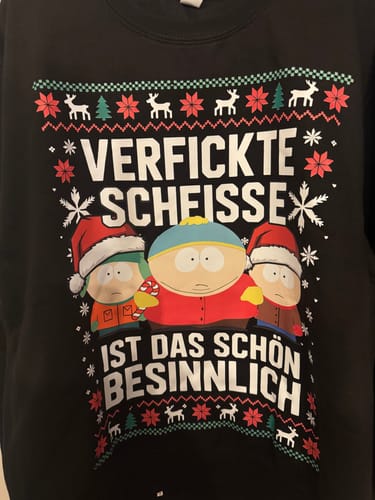 Kundenbewertung mit Foto zu SCHÖN BESINNLICH SWEATSHIRT