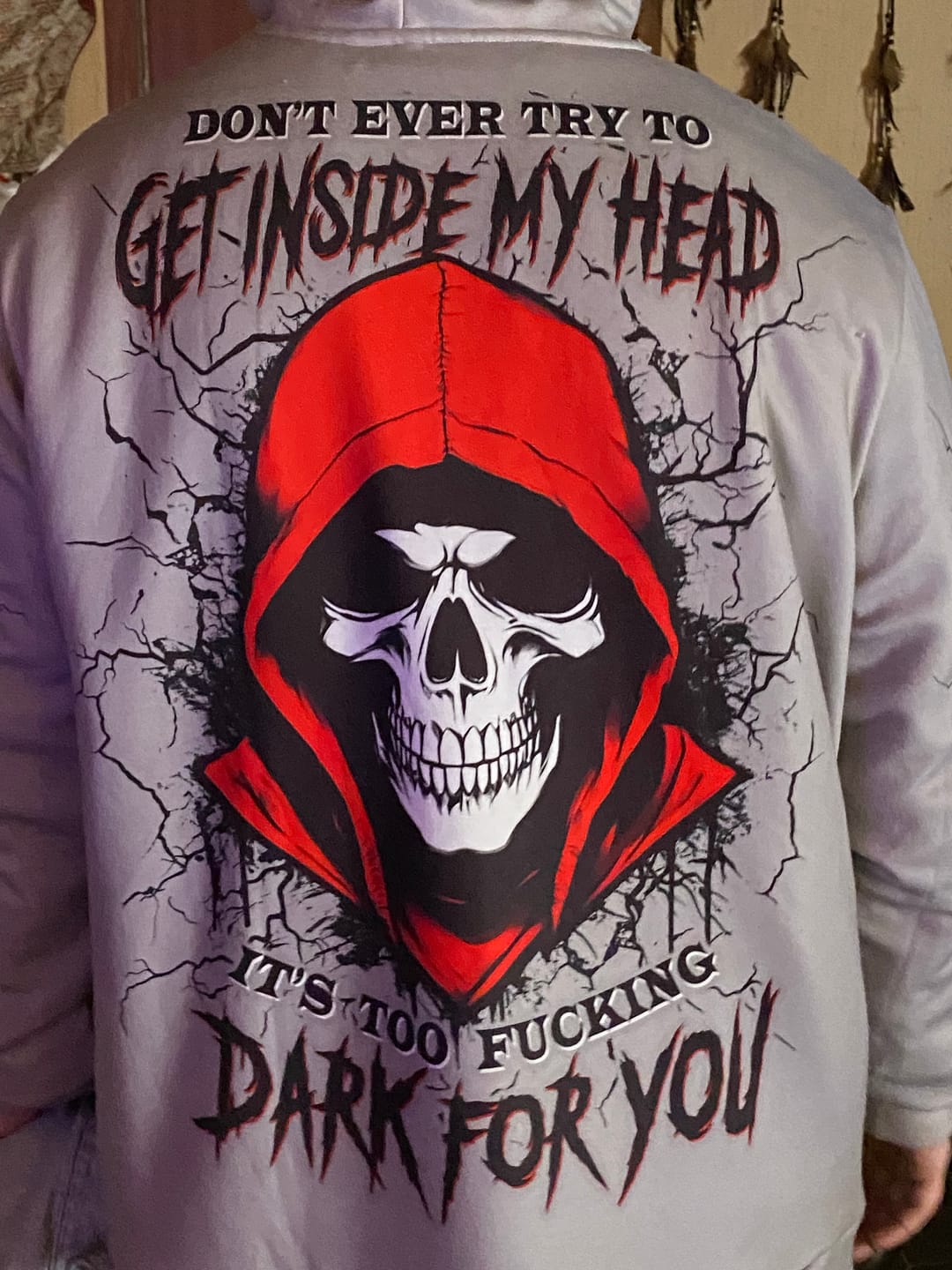 Customer photo review of BE CAREFUL ALL OVER PRINT - YHHN2111251