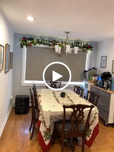 Customer video review of SmartWings Motorized Roller Shades 100% Blackout Vigor