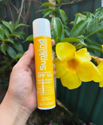Customer photo review of Sunkind SPF 50 Mineral Sunscreen – Pre Summer 2-Pack