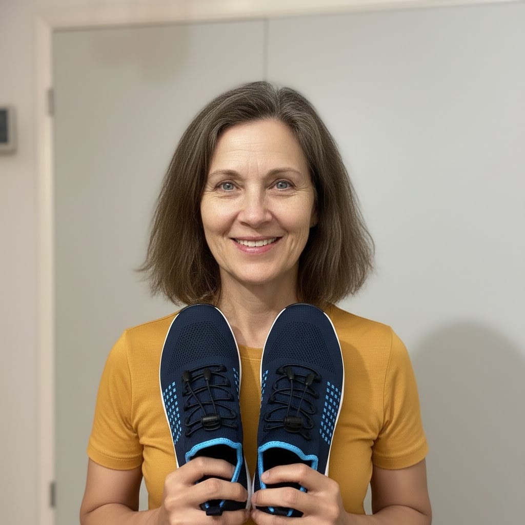 Customer photo review of Ortho Stretch Cushion Shoes Women - (BOGO)