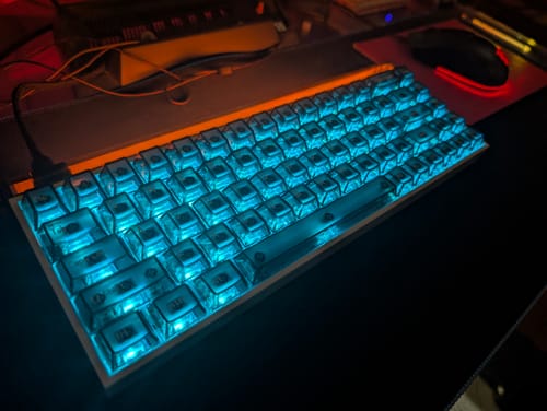 Customer photo review of MelGeek MADE68 Pro+ Gaming Keyboard