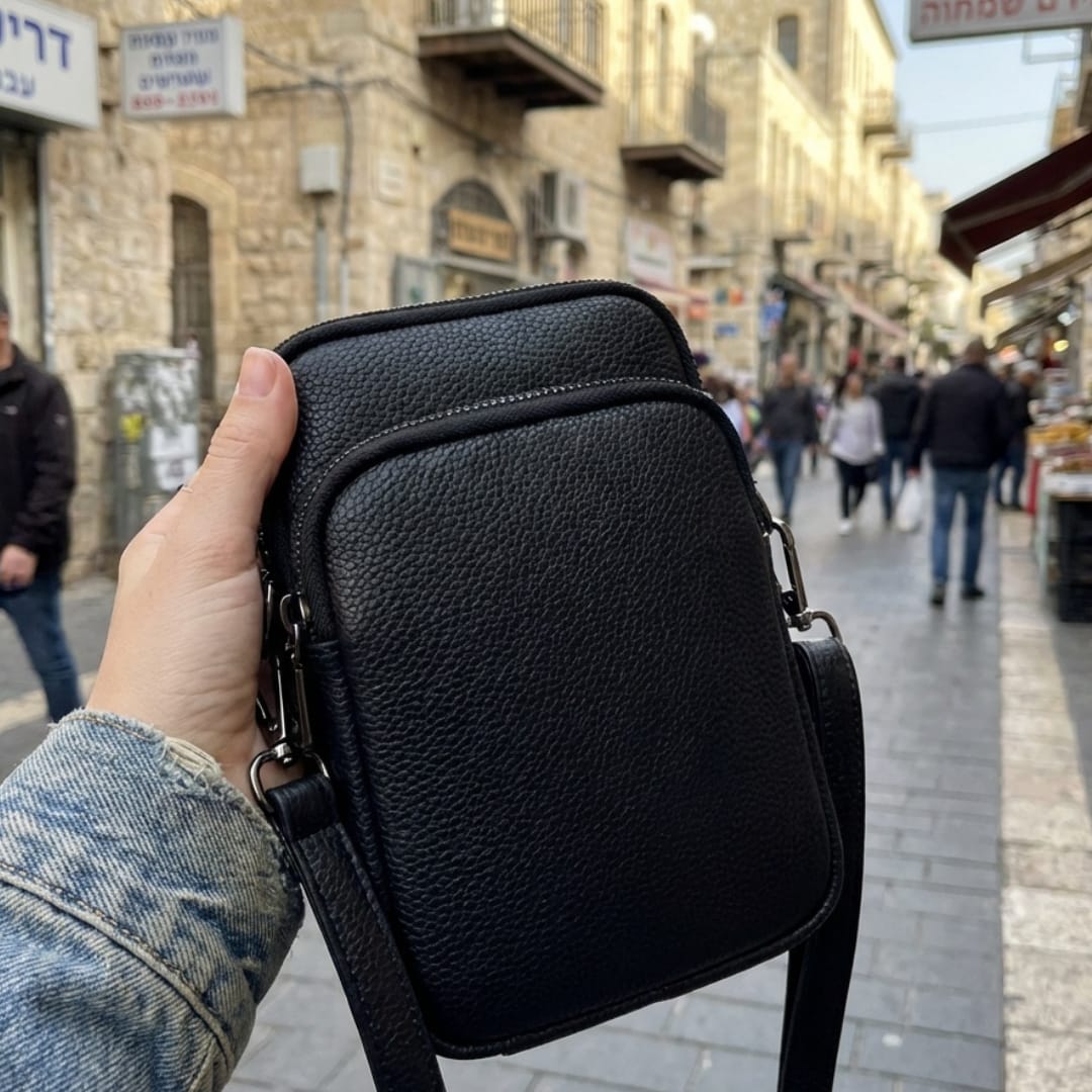 Customer photo review of תיק צד לטלפון Vera