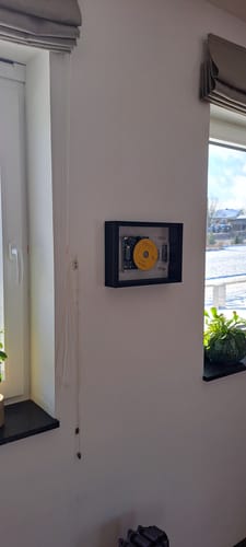 Customer photo review of M1 Music Frame CD Player
