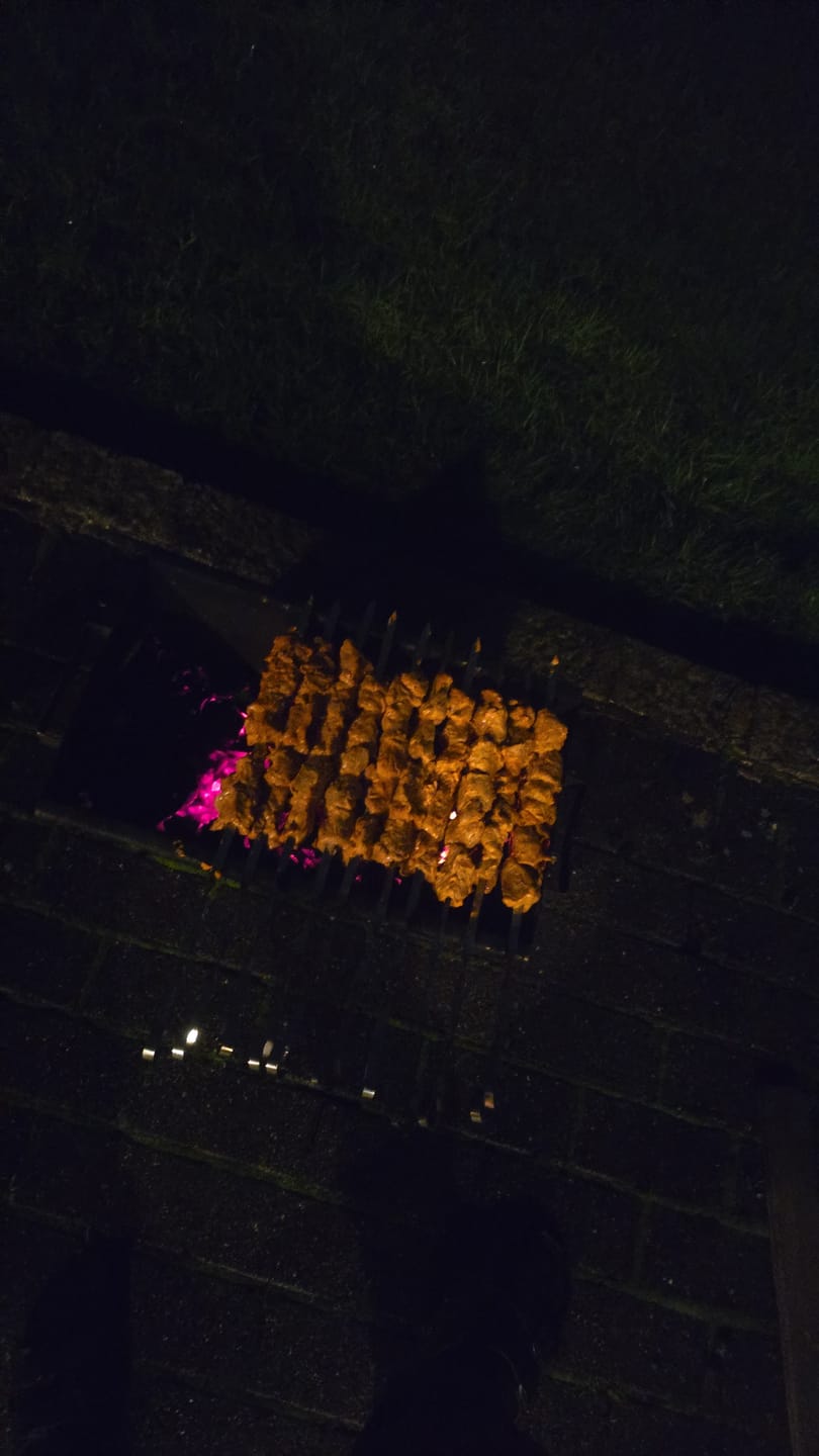 Customer photo review of Schweine-Schaschlik BBQ – süß-rauchige Marinade mit Honig | mySchaschlik