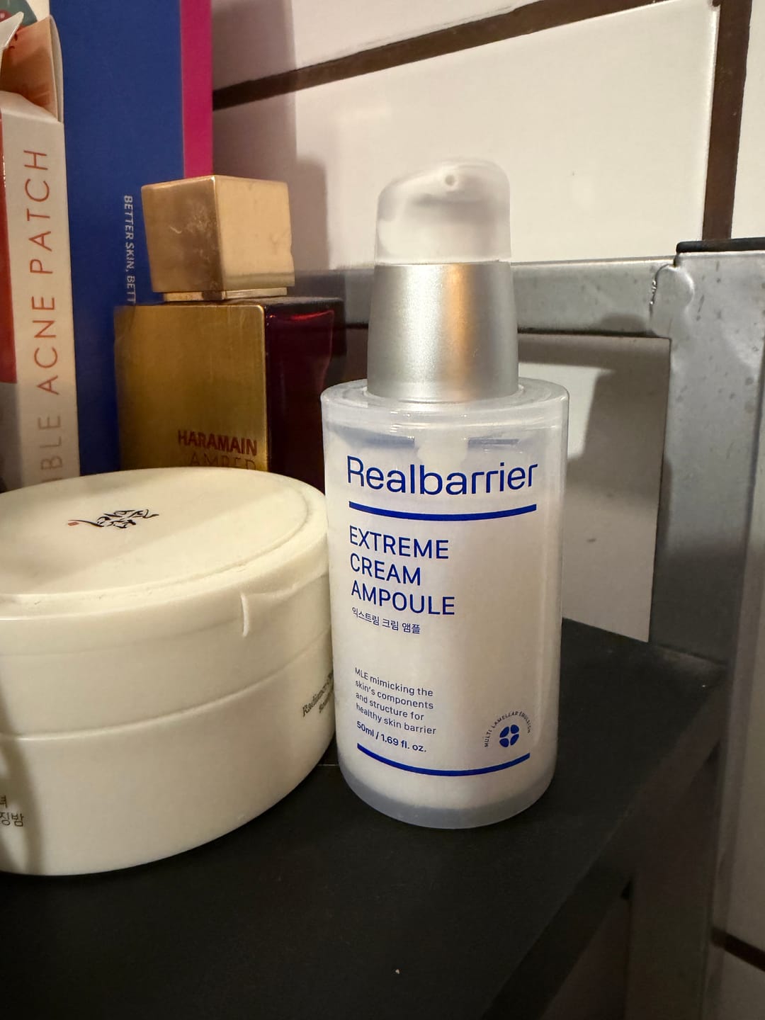 Customer photo review of Ampula ar aizsargkompleksu Real Barrier Extreme Cream Ampoule