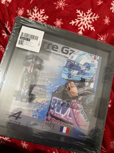 Customer photo review of Pierre Gasly #10 Alpine