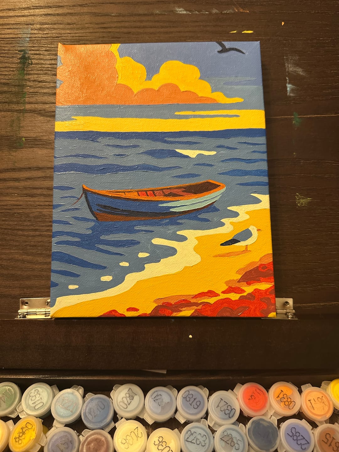 Customer photo review of 6 Mini Paintings - Seashore Set