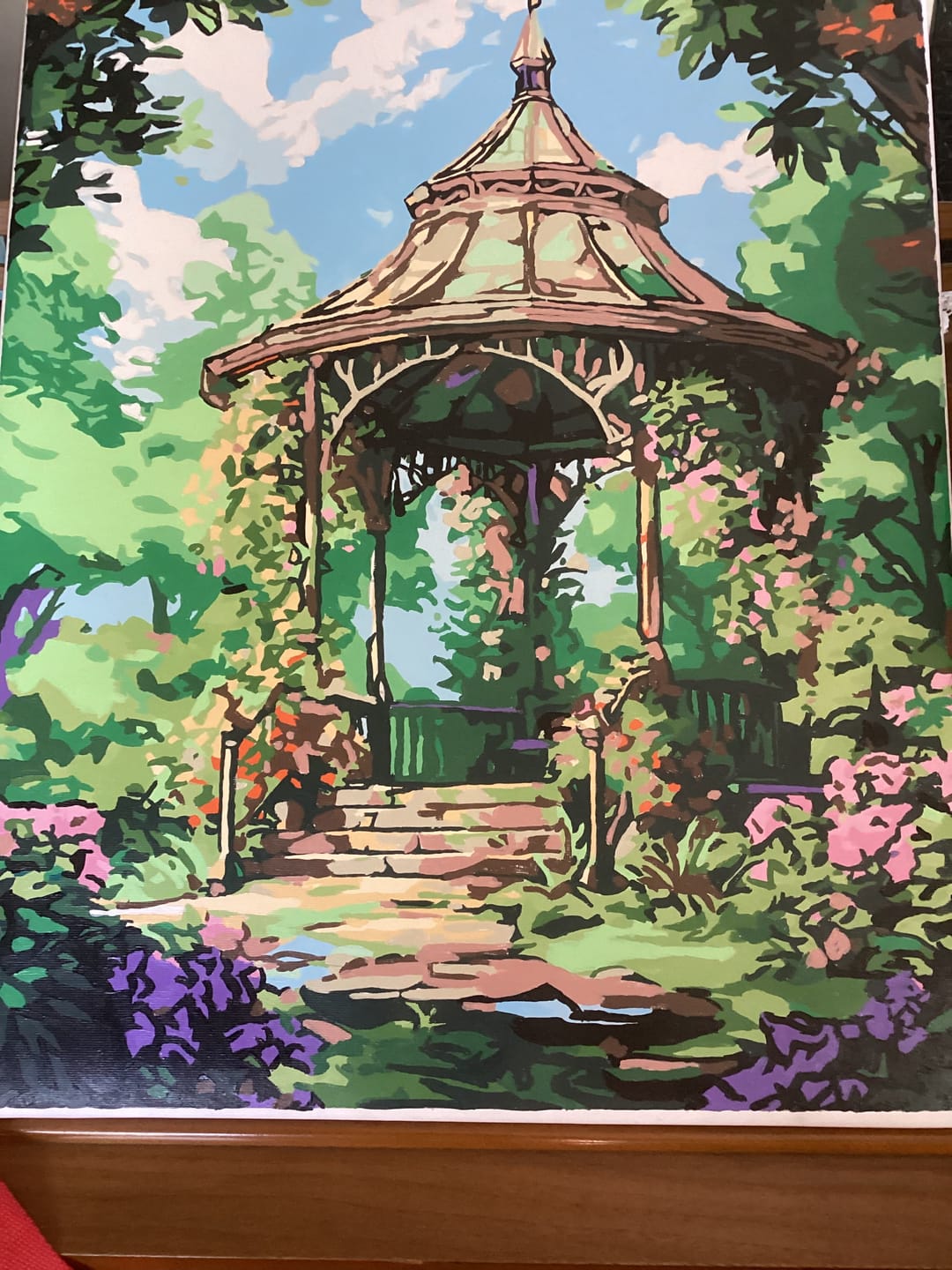 Customer photo review of Blooming Gazebo