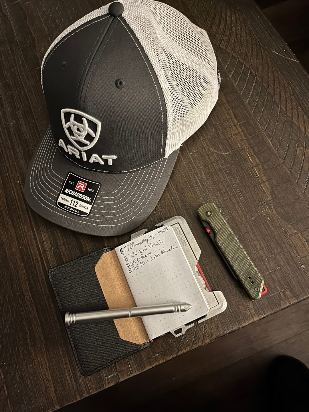 Customer photo review of D01 DAPPER™ PEN WALLET