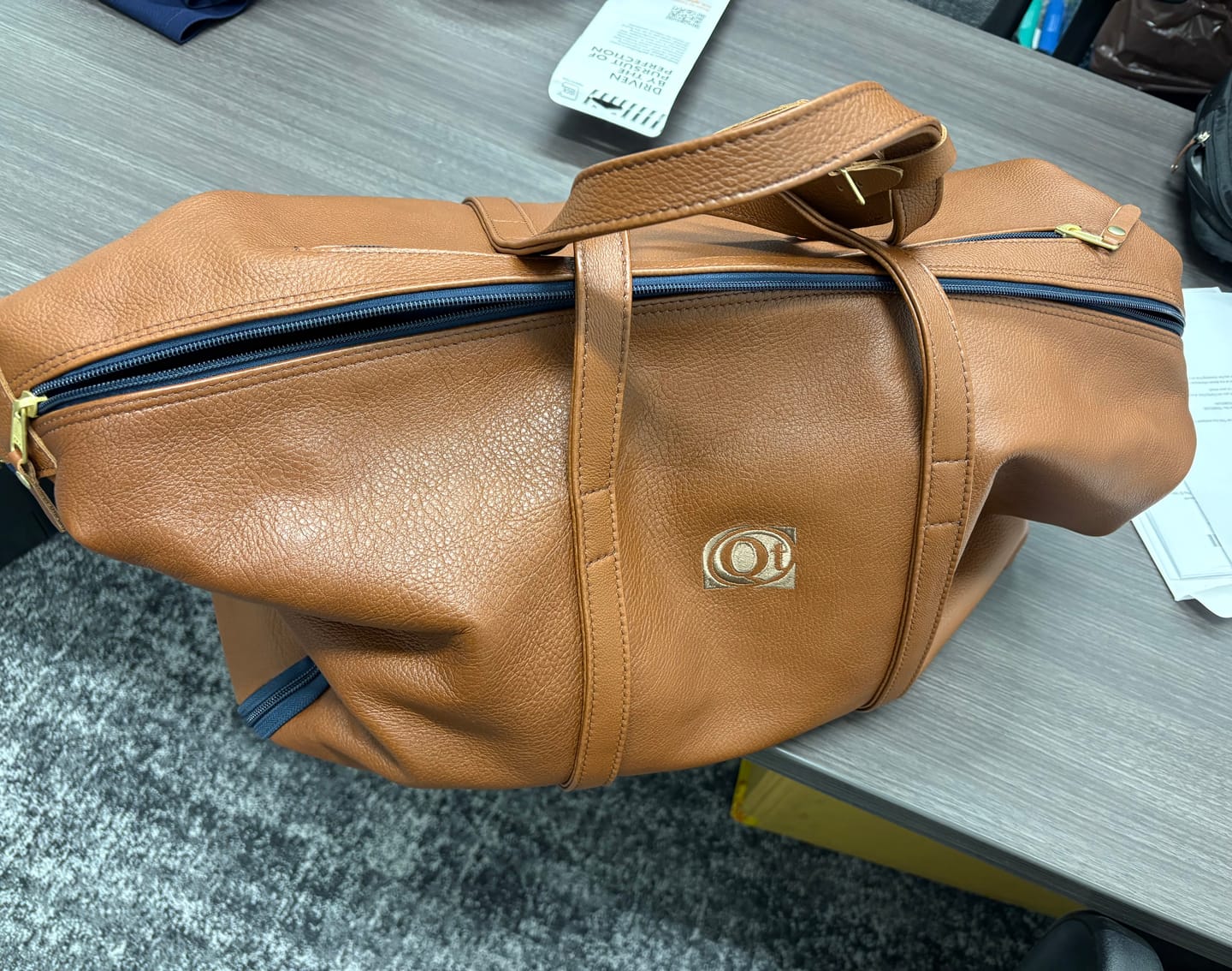 Customer photo review of Heritage All Leather Weekender