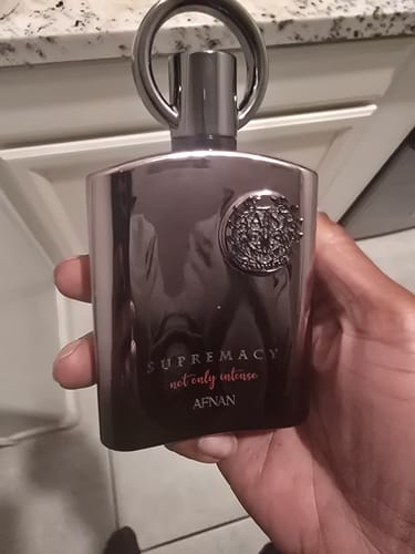 Customer photo review of Afnan Supremacy Not Only Intense Extrait de Parfum for Men