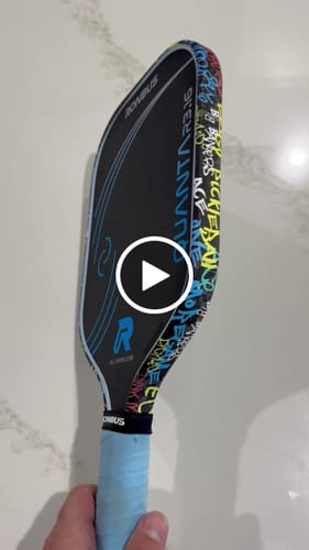 Customer video review of Graffiti Edge Tape (3 pack) - Pickleball Paddle Edge Tape