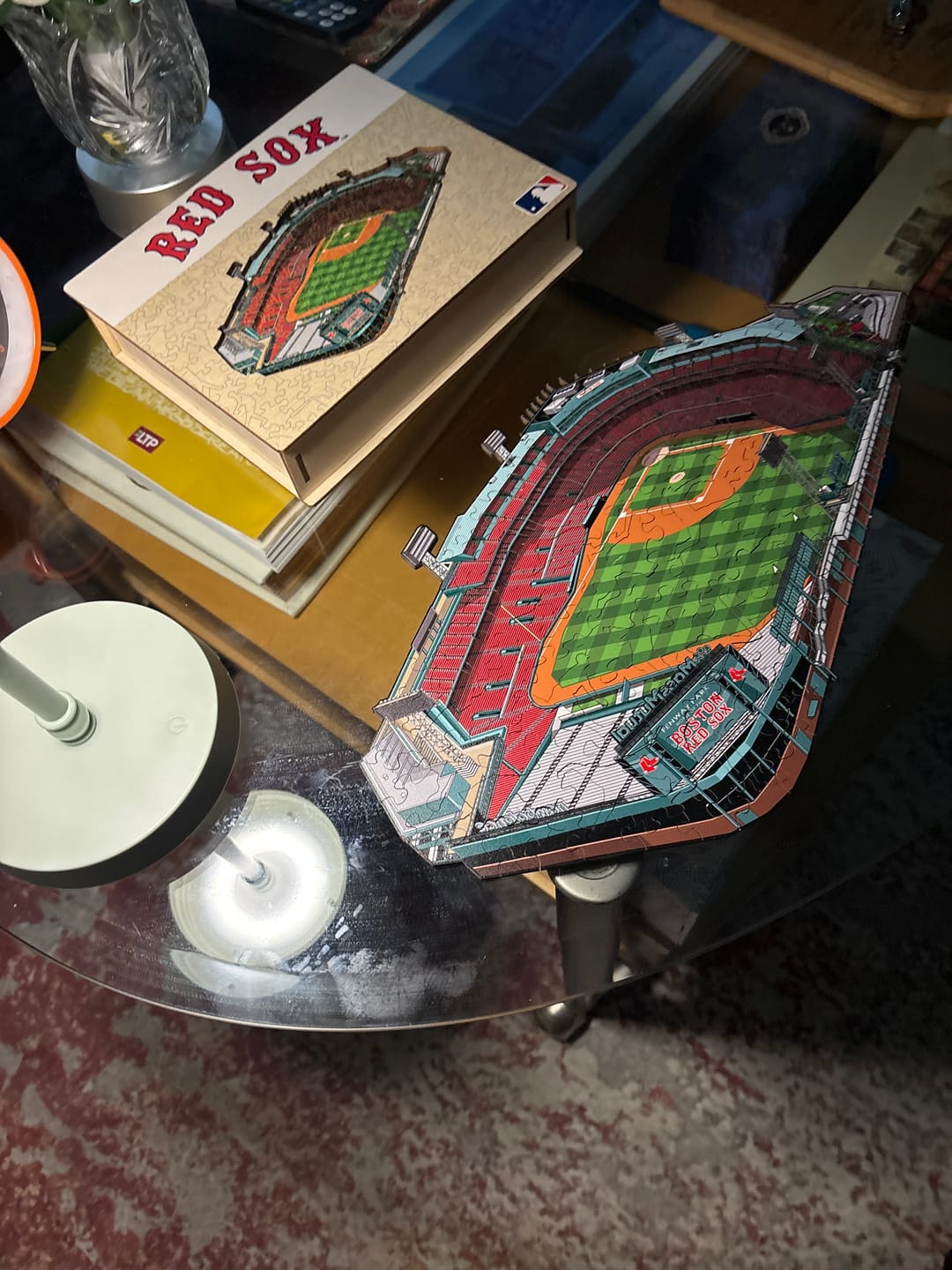 Customer photo review of Boston Red Sox™ Fenway Park Stadium - Wooden Puzzle