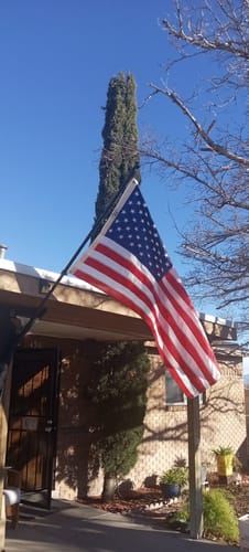 Customer photo review of 3' x 5' American Flag