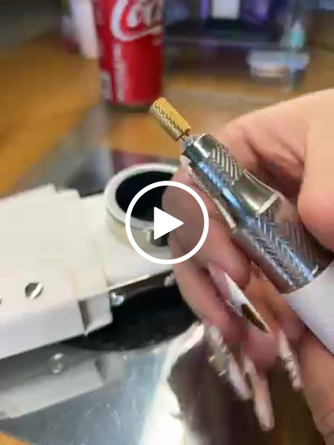 Customer video review of Professional Nail Drill Bit – Perfect Match for Nail Drill