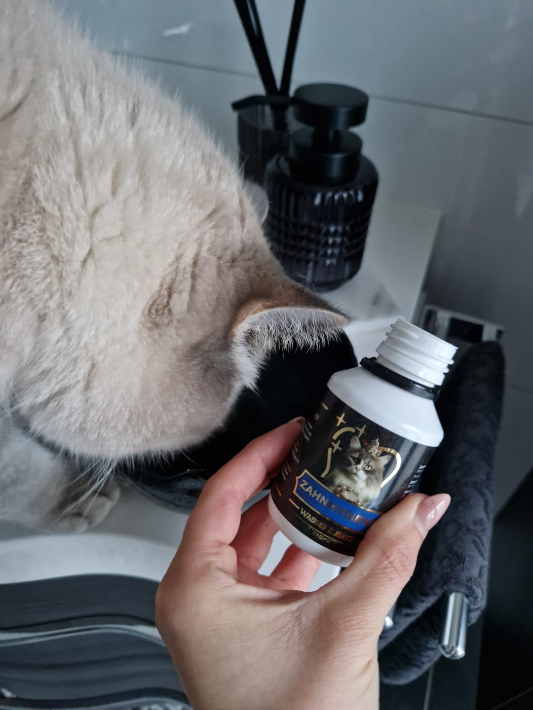 Customer photo review of Zahnhygiene Wasserzusatz
