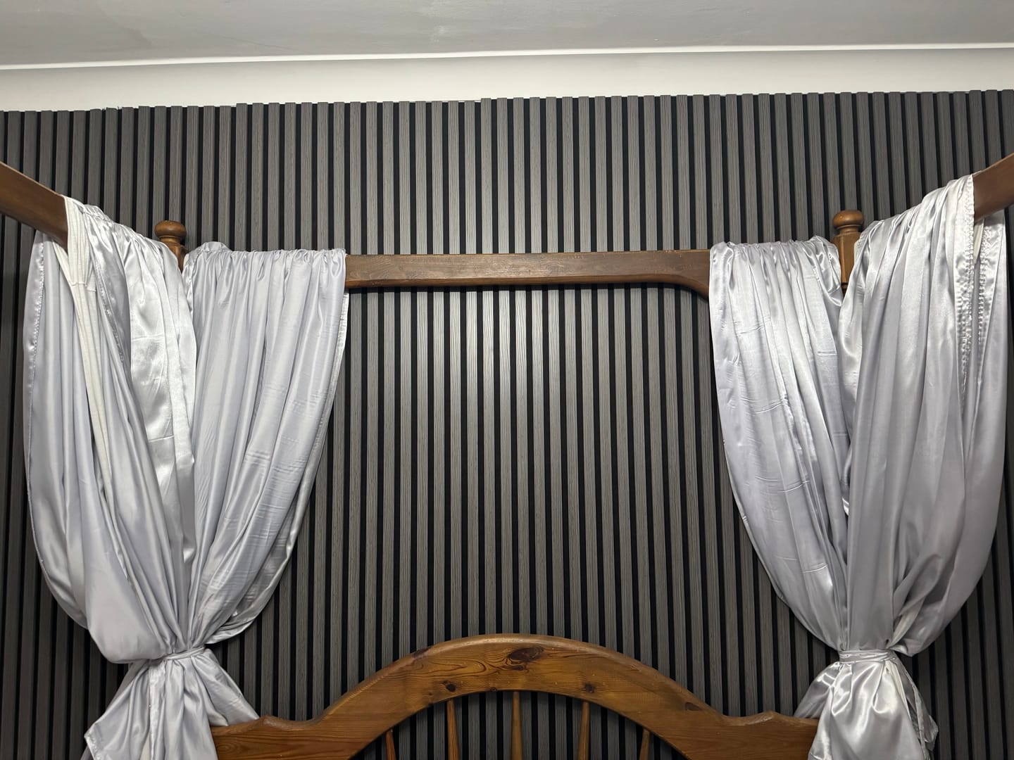 Customer photo review of Premium Acoustic Wall Panels - Dark Grey