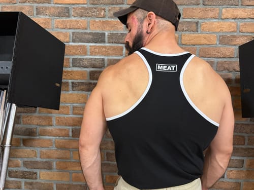 Customer photo review of FLATBOTTOM STRINGER – ATHLETIC / BLACK