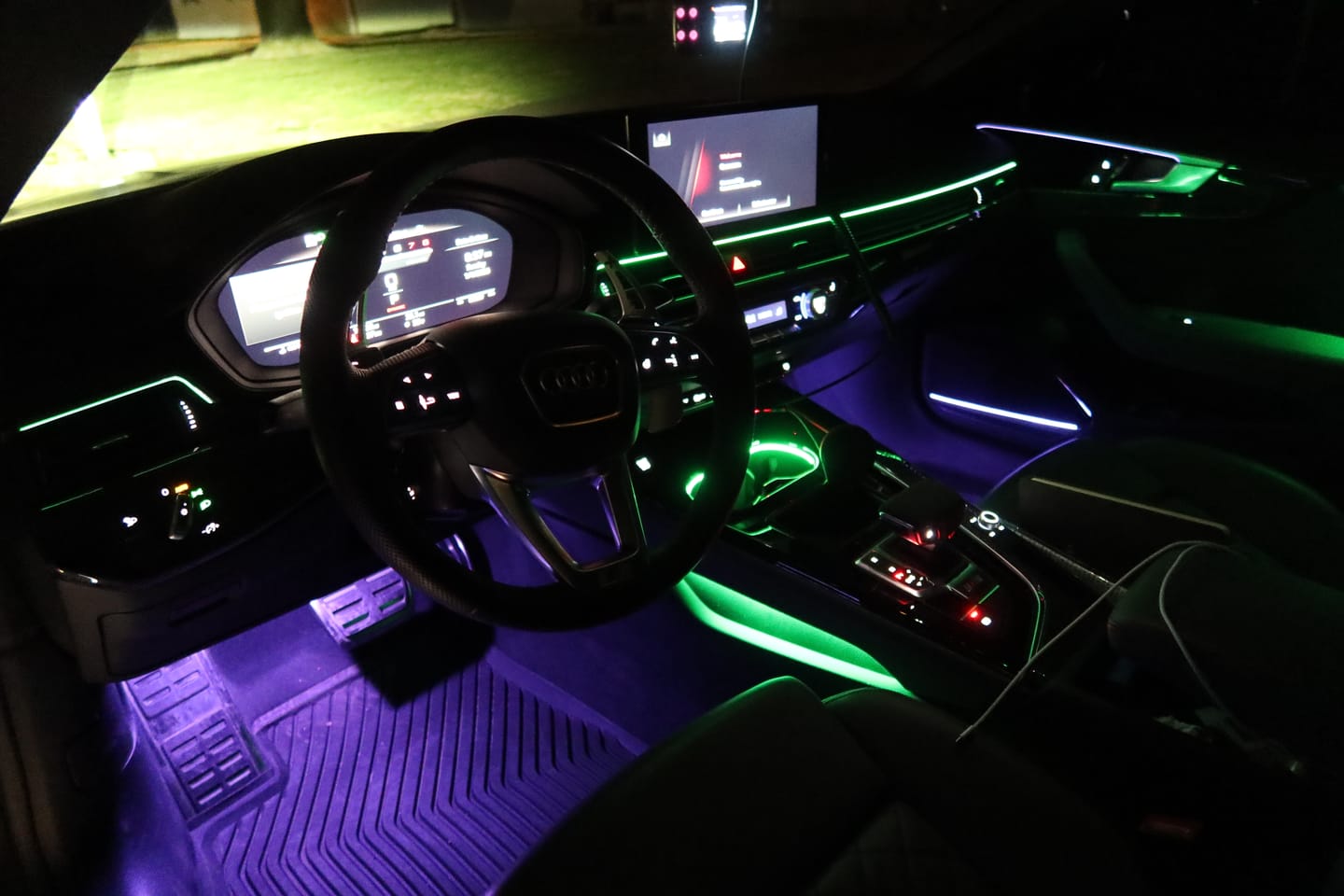 Customer photo review of B9/B9.5 Technik+ Ambient Lighting Kit