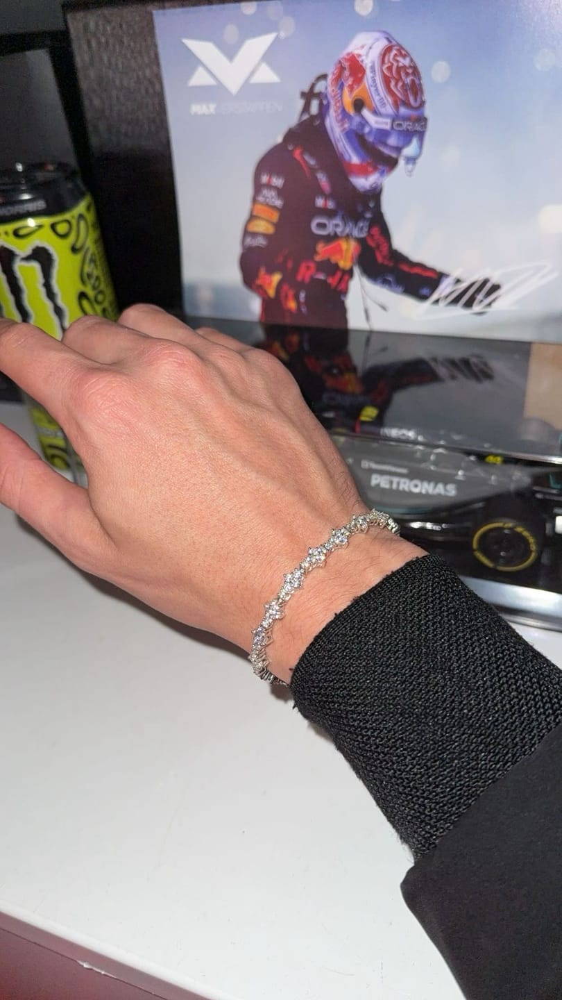 Customer photo review of HONEYCOMB BRACELET. - 3MM