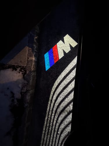 Customer photo review of BMW G SERIES DOOR LIGHTS