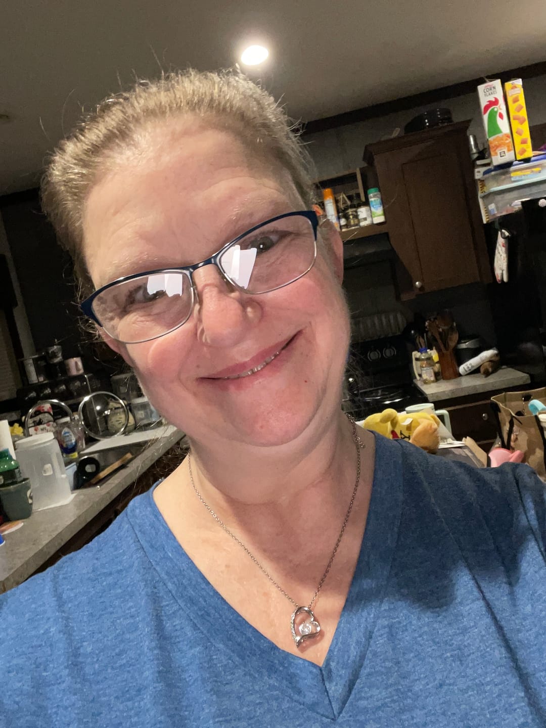 Customer photo review of Gift for Wife "Meeting You Was Fate" Necklace