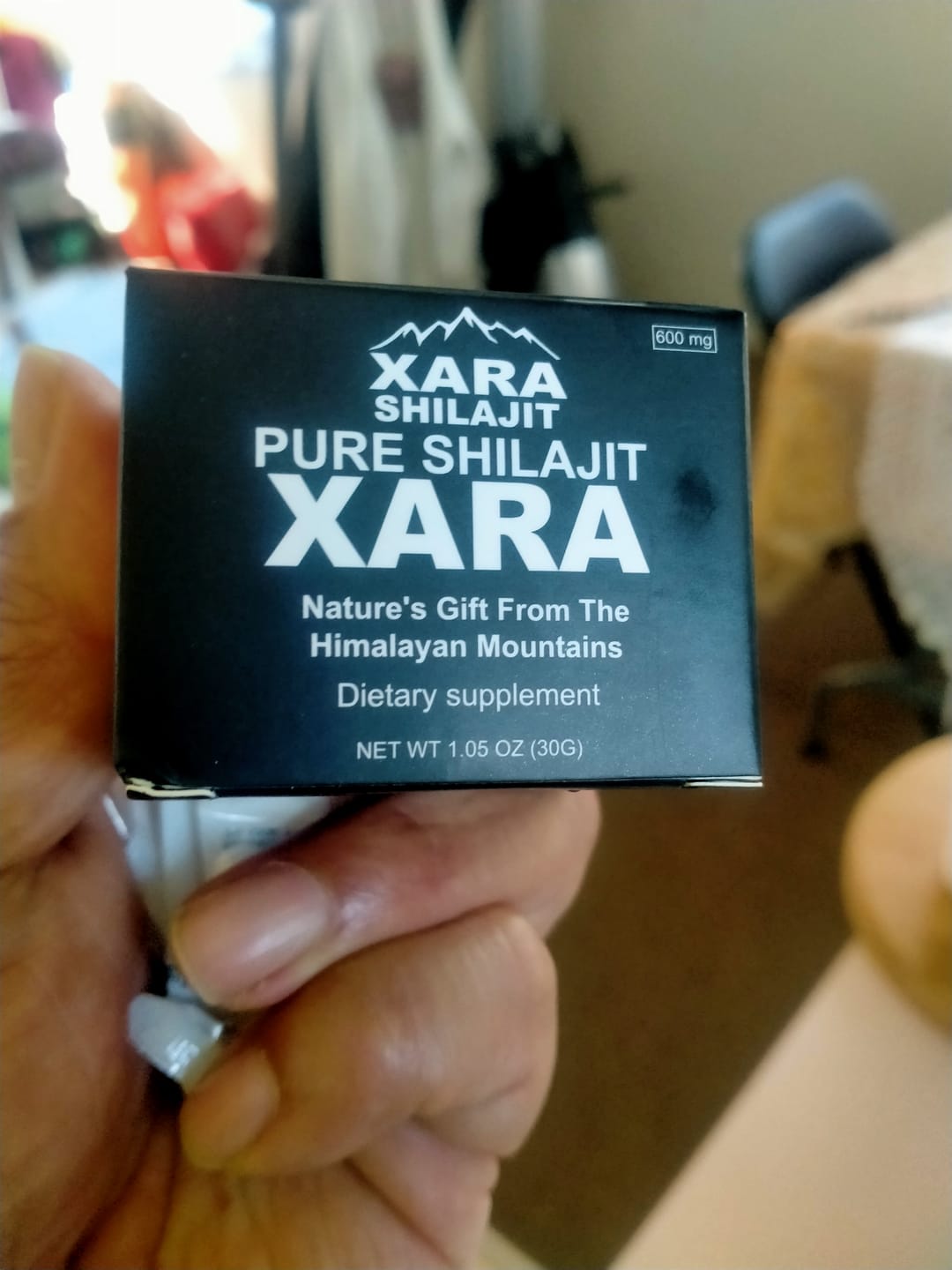 Customer photo review of Xara Pure Himalayan Shilajit™ (BUY 1 GET 1 FREE)