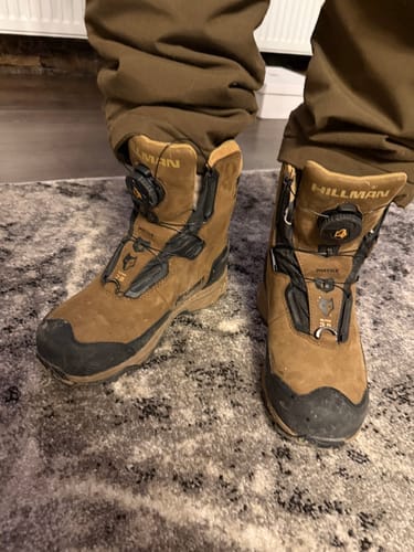 Customer photo review of Hunting Boots Insulated - Aerogel 2.0 | Shooting Footwear