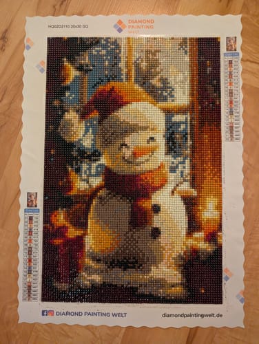 Kundenbewertung mit Foto zu Fröhlicher Schneemann