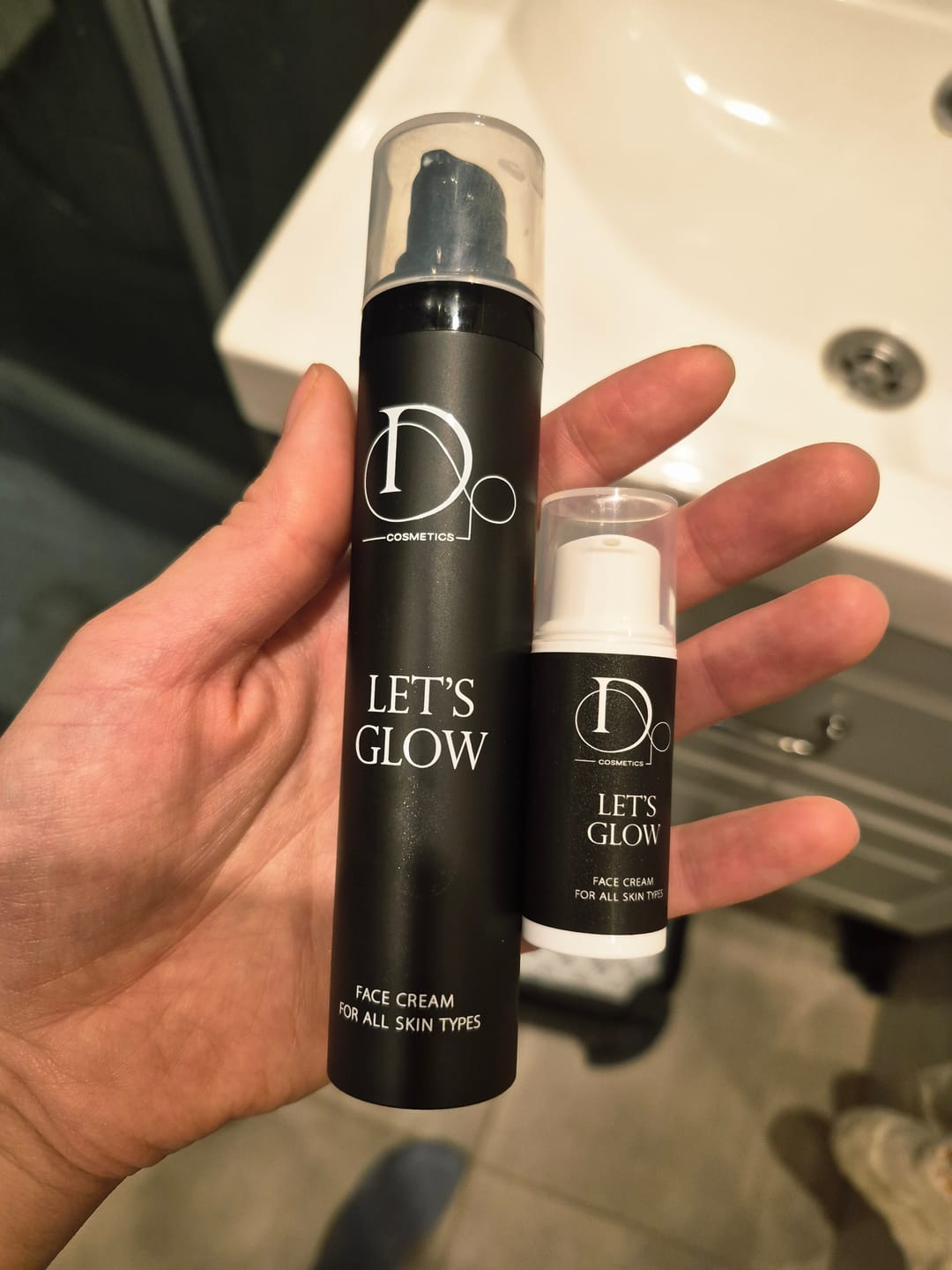 Customer photo review of Let's Glow Cream 50 ml