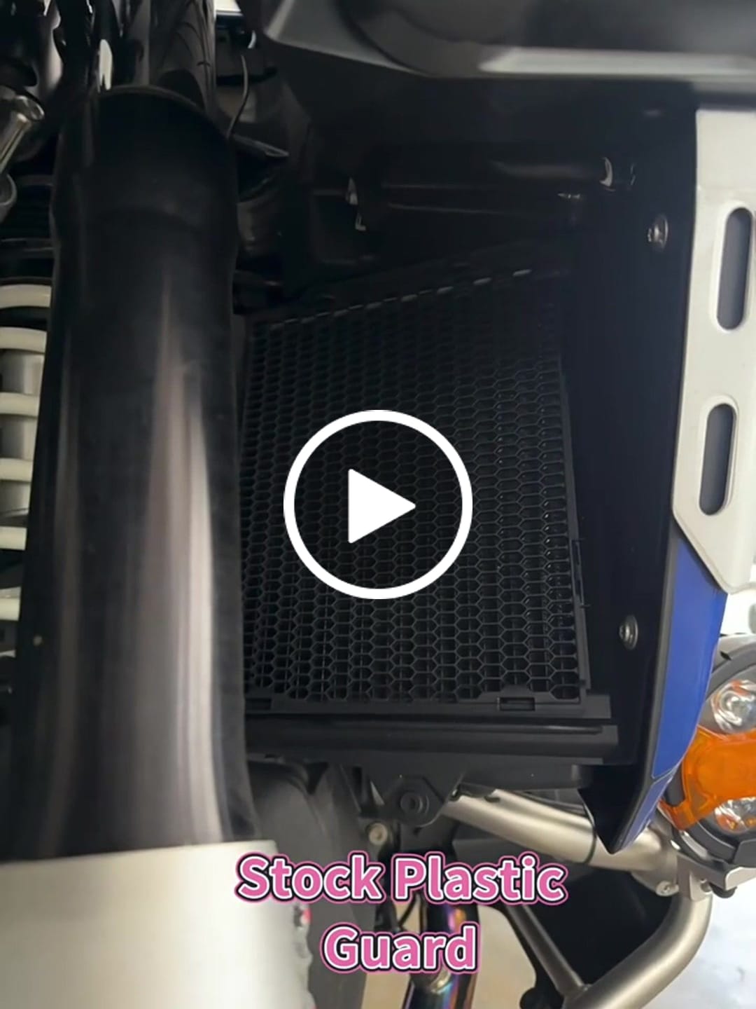 Customer video review of LOBOO High-Flow Radiator Guard for BMW R1300GS & Adventure (2024+) | Air Conduction Aluminum