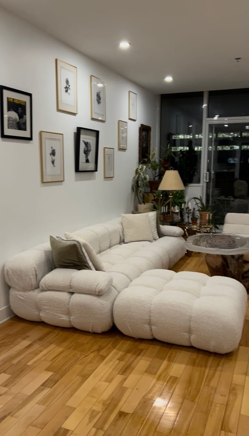 Customer photo review of Marshbello Sectional