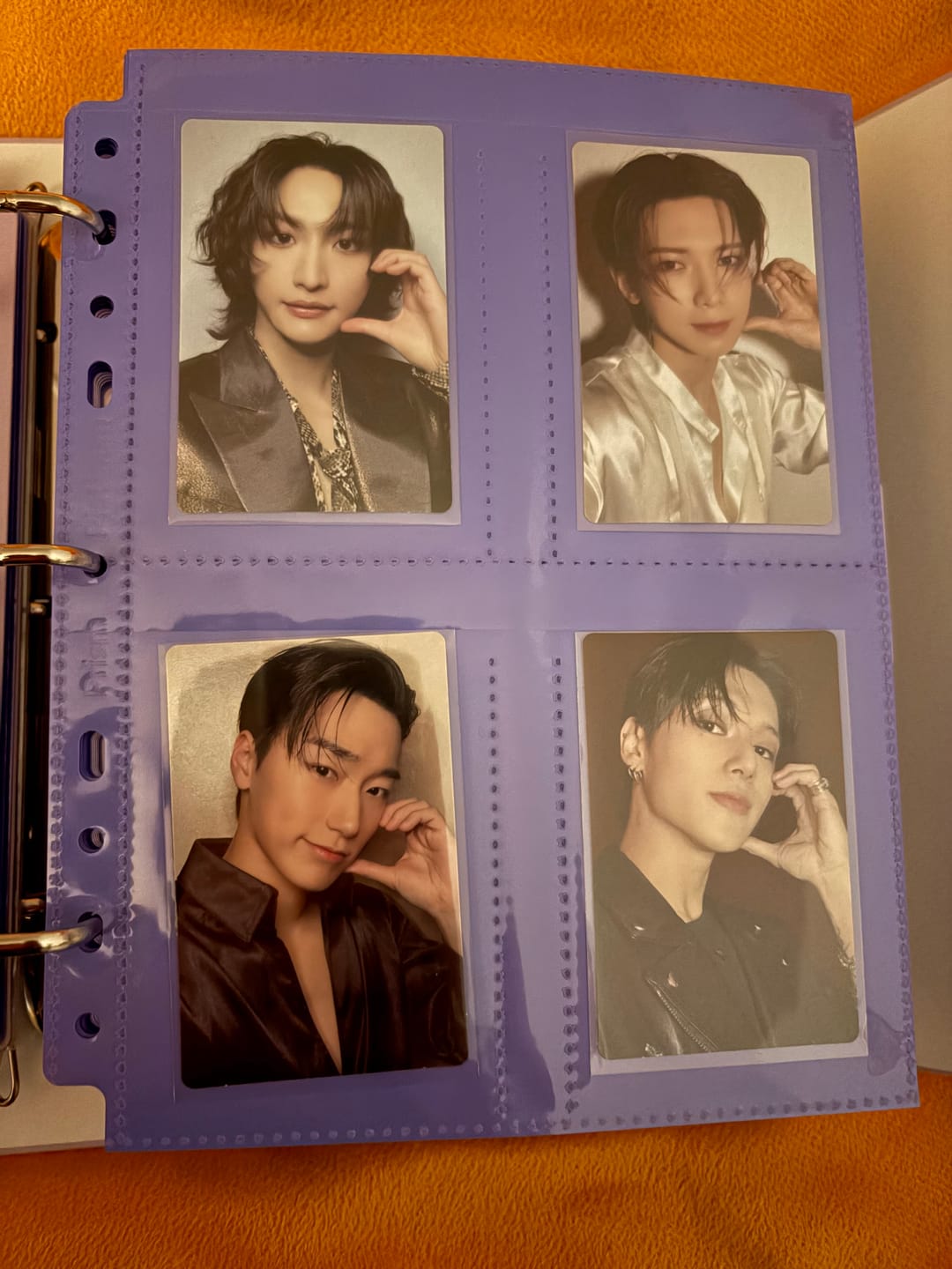 Customer photo review of Custom A5 4-Pocket Pages - Standard Photocard - Colored