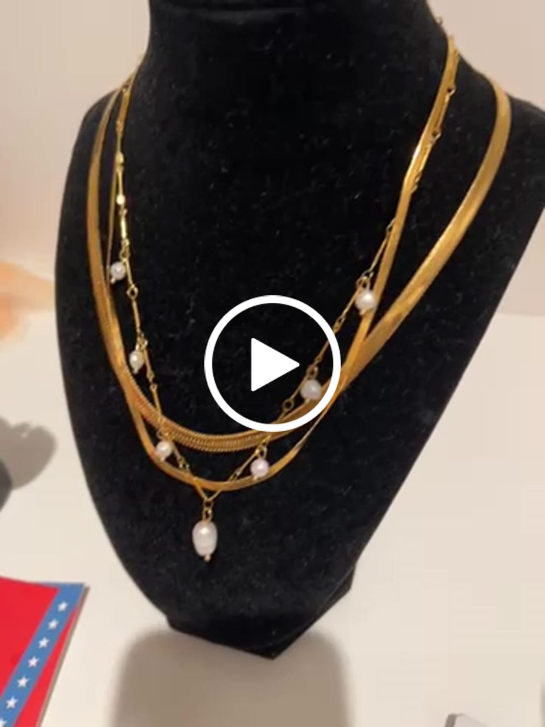 Customer video review of Santorini Pearl Necklace (Bundle)