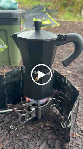 Customer video review of Stove Top Coffee Maker