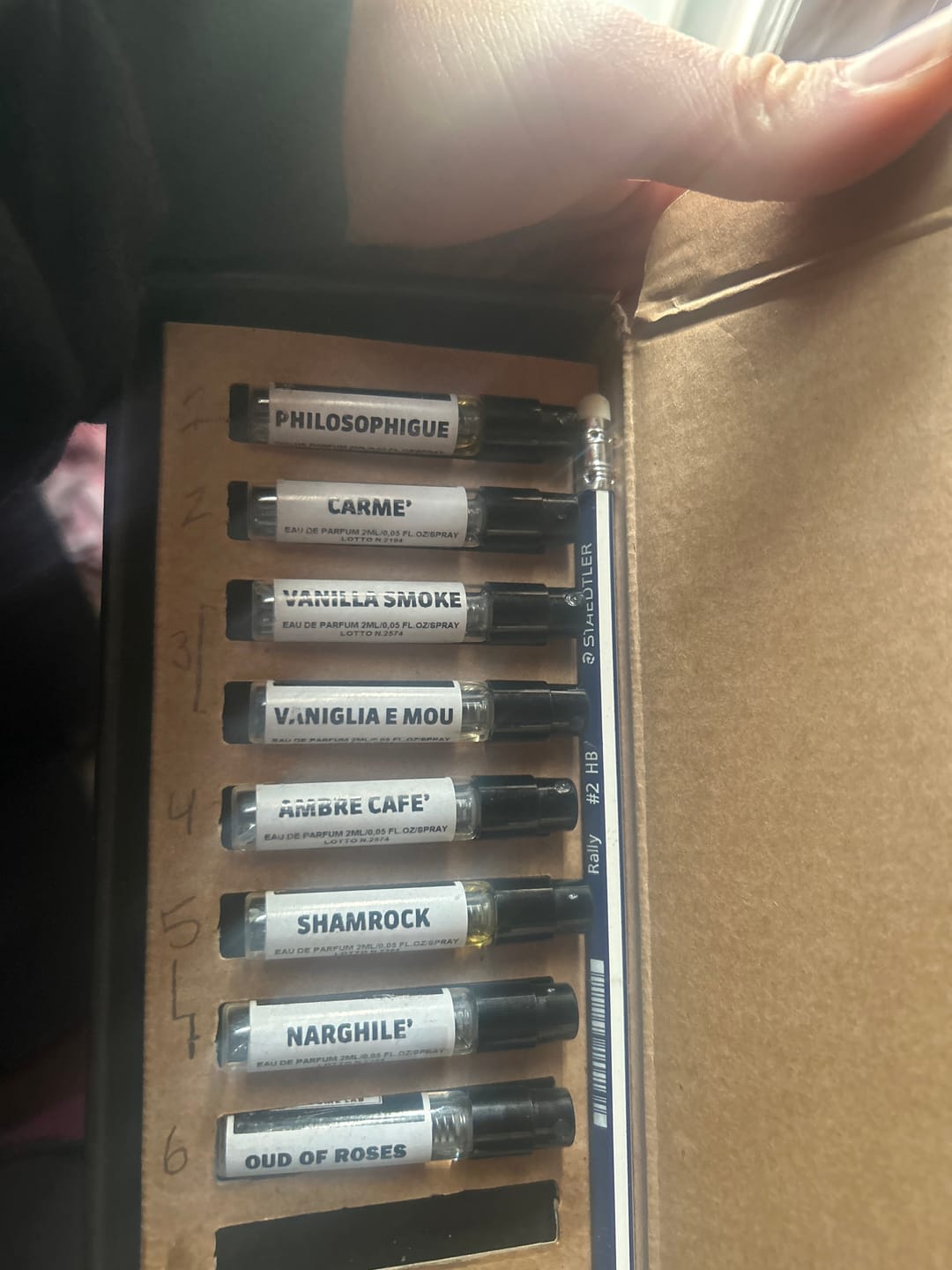 Customer photo review of Set campioni dolci e calde 10x2ml + 20% di sconto sul tuo ordine successivo