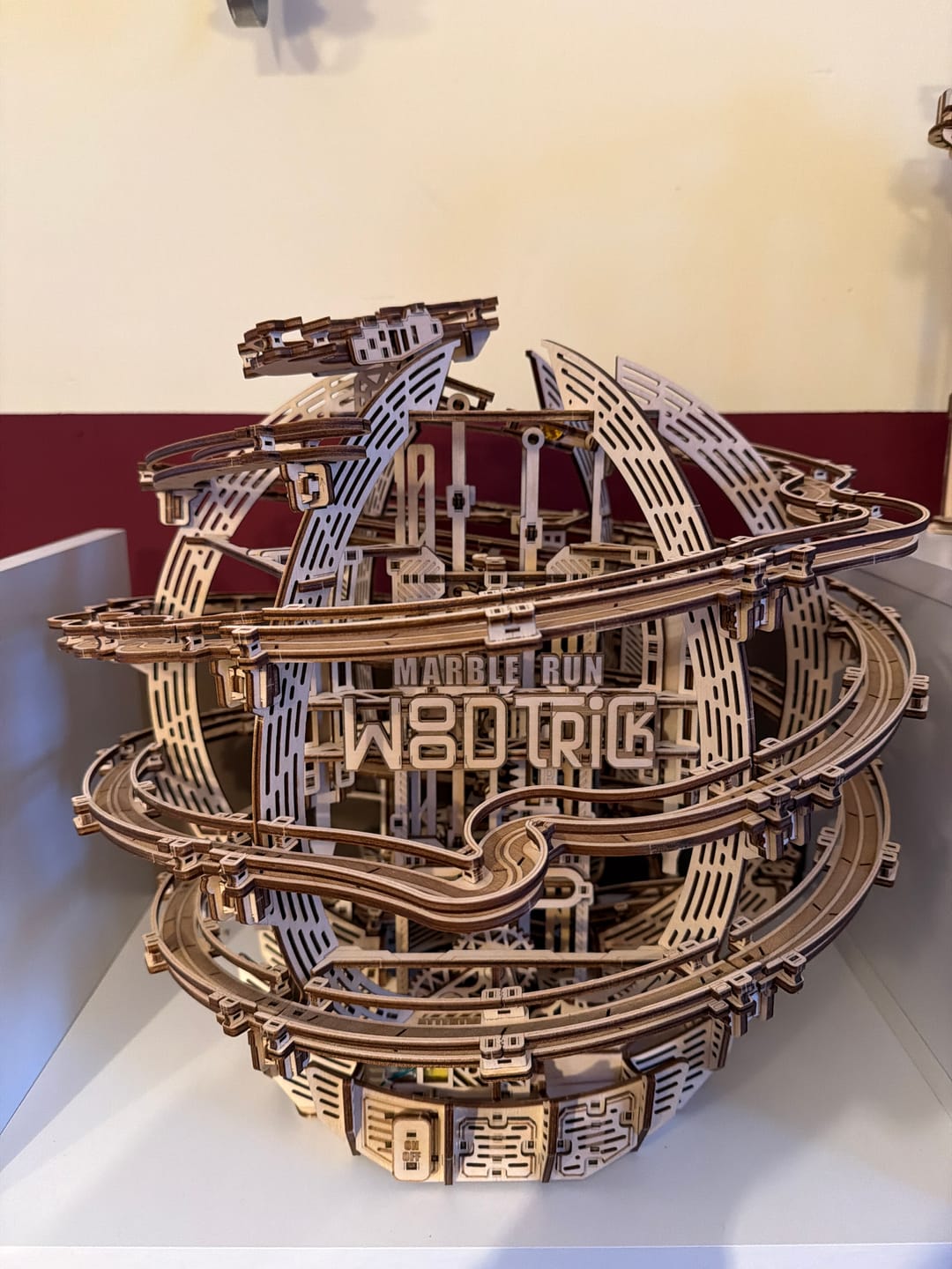 Customer photo review of Gravity Marble Run