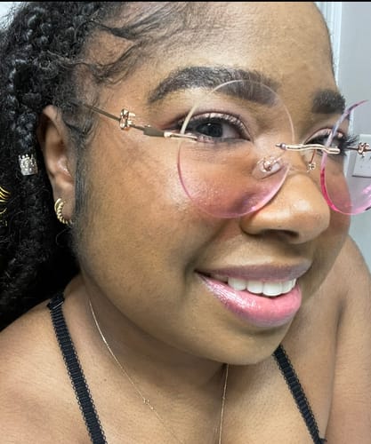 Customer photo review of Coco Eyeglasses