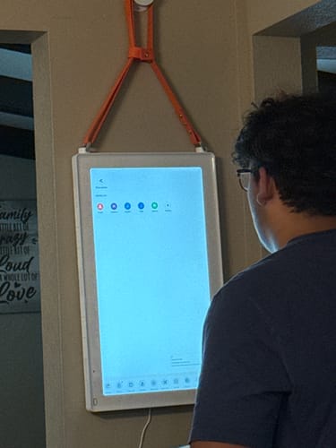 Customer photo review of Everblog 21.5" HomeCal Calendar