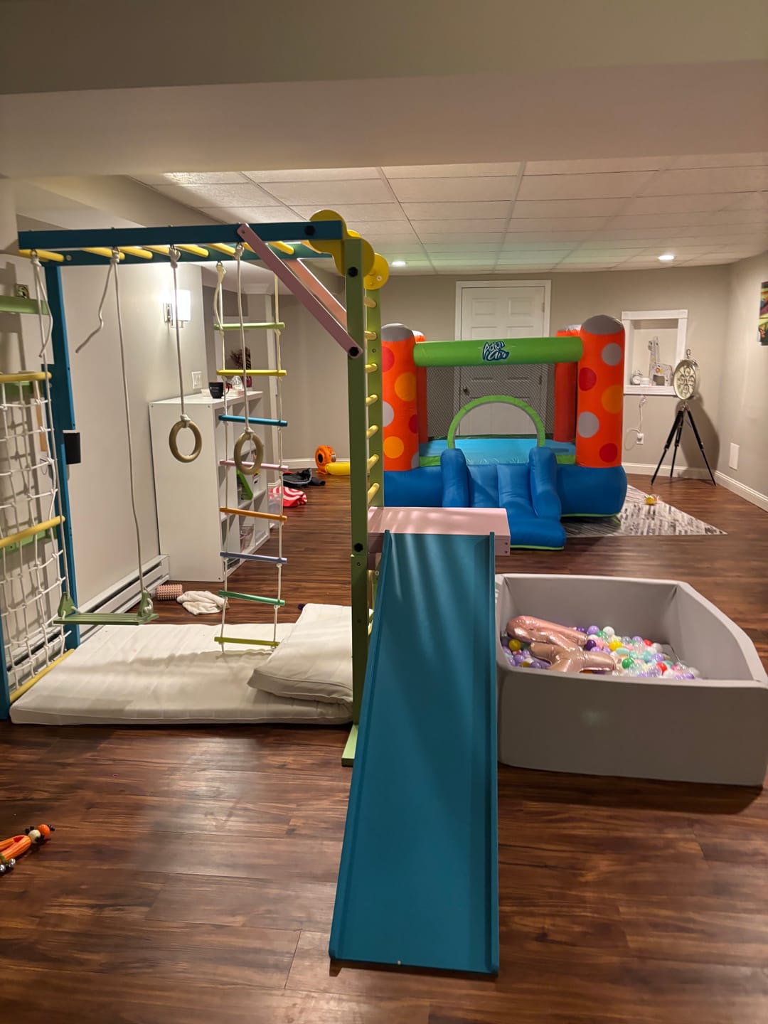 Customer photo review of Grove | Foldable Jungle Gym - Wall Mounted - Rainbow